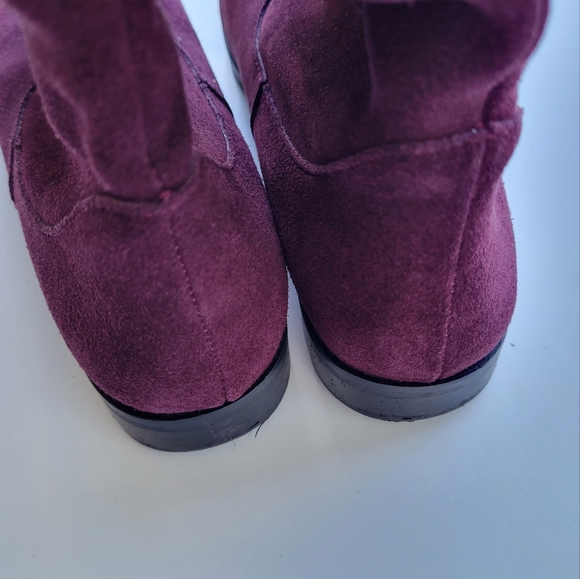 STEVE MADDEN Balen Slouch Suede Knee-High Boots 6.5 - Picture 6 of 9